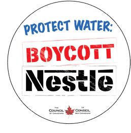 Protect Water, Boycott Nestle