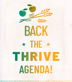 Back the Thrive Agenda