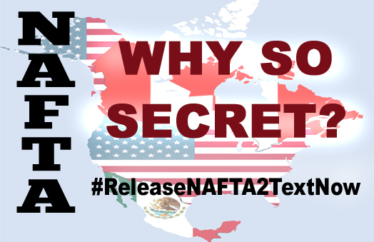 NAFTA: Why so secret?