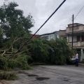 Hurricane damage in Cuba