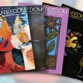 Peace & Freedom covers