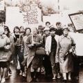 Mary Clark , Helen Hildreth and Ann Peabody Brown lead protest against the Vietnam War in the 1960s.