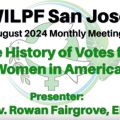 WILPF San Jose Monthly Meeting