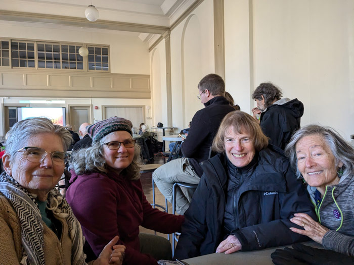 Sylvia Metzler, Tina Shelton, Louise Lisi, Joan Wider 