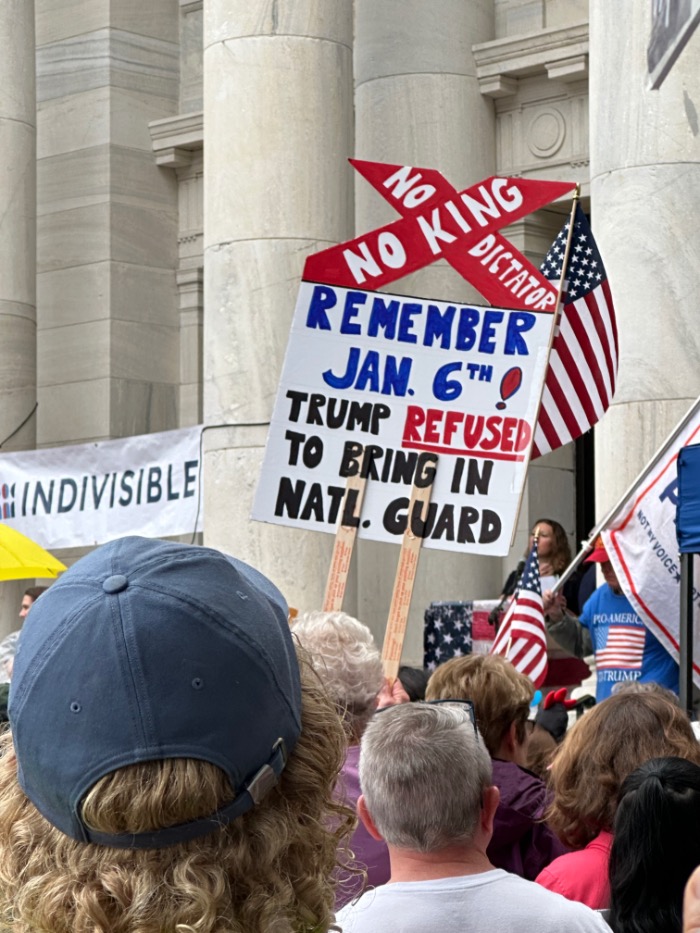 Media, PA No Kings protest