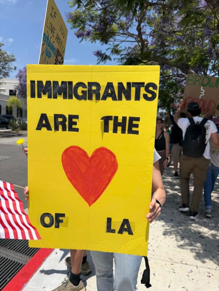 Los Angeles, CA No Kings protest